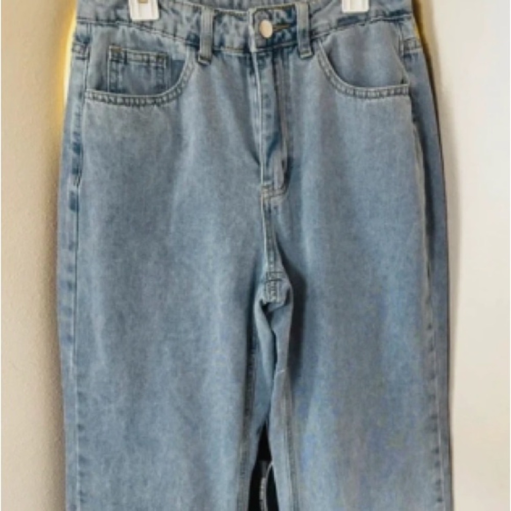 Men's Light Blue Denim Jogger Pants